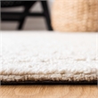 Safavieh Trace 200 4' x 6' Hand Tufted Wool Rug in Light Beige