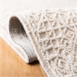 Safavieh Trace 200 6' Square Hand Tufted Wool Rug in Light Beige