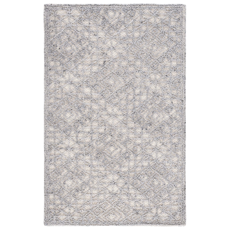 Safavieh Trace 200 8' x 10' Hand Tufted Wool Rug in Light Beige