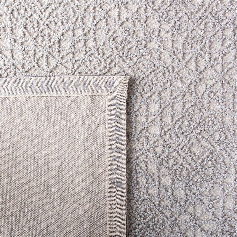 Safavieh Trace 200 8' x 10' Hand Tufted Wool Rug in Light Beige