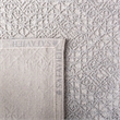 Safavieh Trace 200 4' x 6' Hand Tufted Wool Rug in Gray and Gray