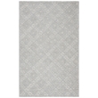 Safavieh Trace 200 5' x 8' Hand Tufted Wool Rug in Gray and Gray
