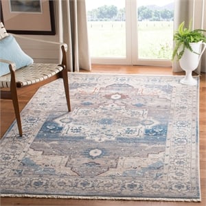 Safavieh Vintage 9' x 11'7&quot Rug in Gray and Blue