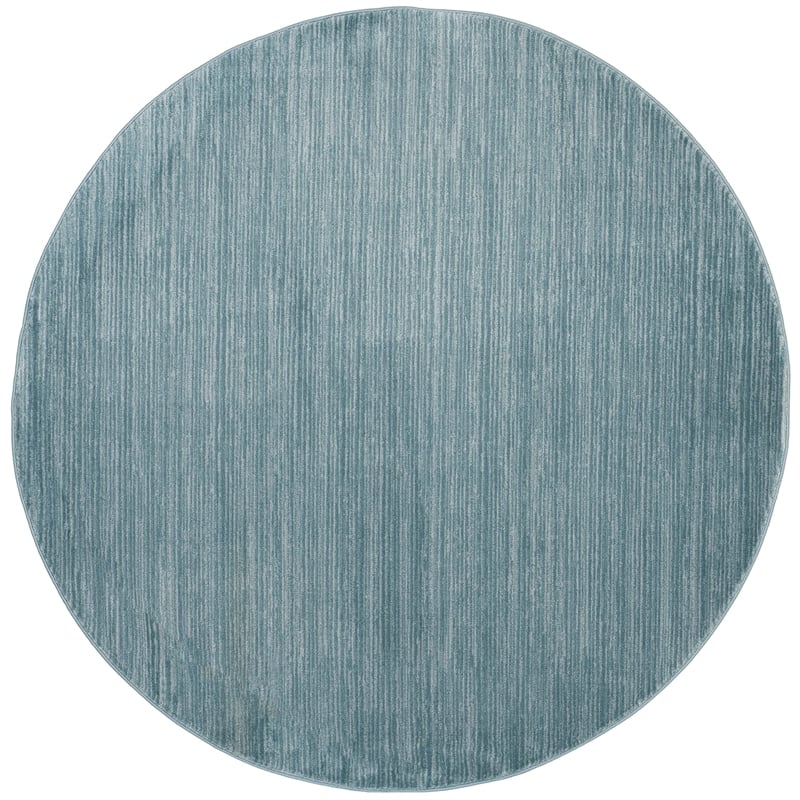 Safavieh Vision 4' Round Rug in Aqua