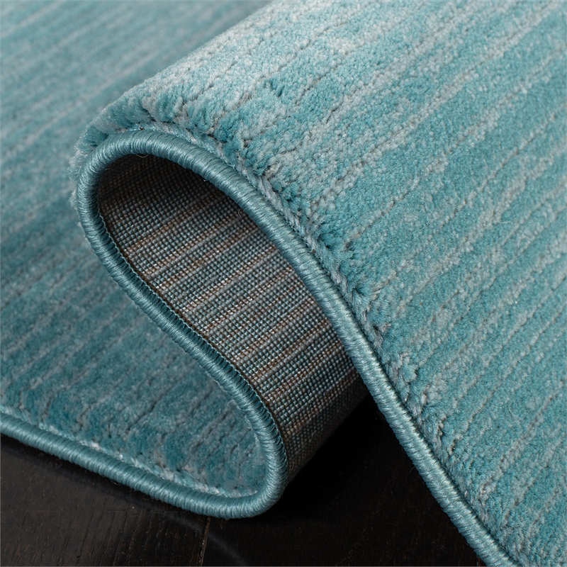Safavieh Vision 4' Round Rug in Aqua