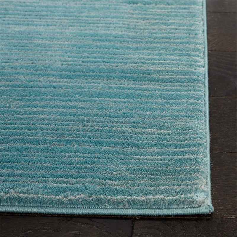 Safavieh Vision 4' Square Rug in Aqua