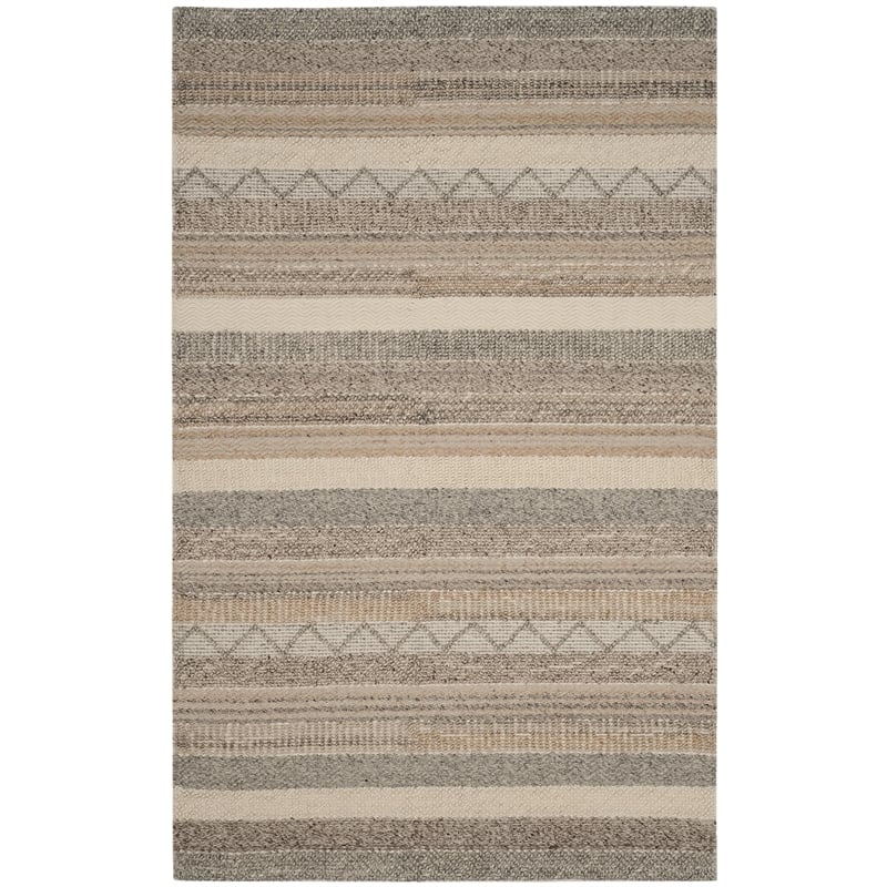Safavieh Natura 11' x 15' Hand Woven Wool Rug in Beige