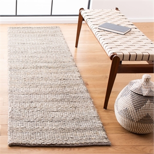 Safavieh Natural Fiber 2'3&quot x 12' Hand Woven Jute Runner Rug in Beige
