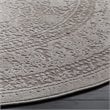 Safavieh Reflection 5' Round Rug in Beige and Cream