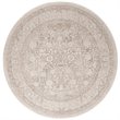 Safavieh Reflection 5' Round Rug in Beige and Cream