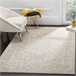 Safavieh Reflection 5' Square Rug in Beige and Cream