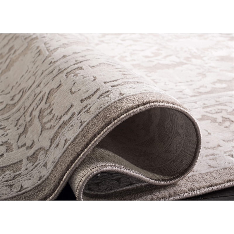 Safavieh Reflection 10' x 14' Rug in Beige and Cream