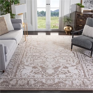 Safavieh Reflection 9' x 12' Rug in Beige and Cream