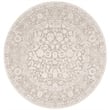 Safavieh Reflection 5' Round Rug in Beige and Cream