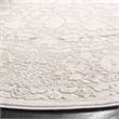 Safavieh Reflection 5' Round Rug in Beige and Cream