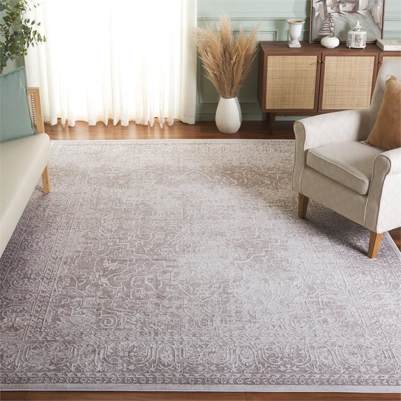 Safavieh Reflection 10' x 14' Rug in Beige and Cream