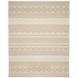 Safavieh Natura 11' x 15' Hand Woven Wool Rug in Beige and Ivory