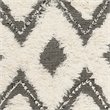 Safavieh Kenya 3' x 5' Hand Knotted Wool Rug in Black and Ivory