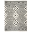 Safavieh Kenya 10' x 14' Hand Knotted Wool Rug in Black and Ivory