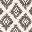 Safavieh Kenya 5' x 8' Hand Knotted Wool Rug in Black and Ivory