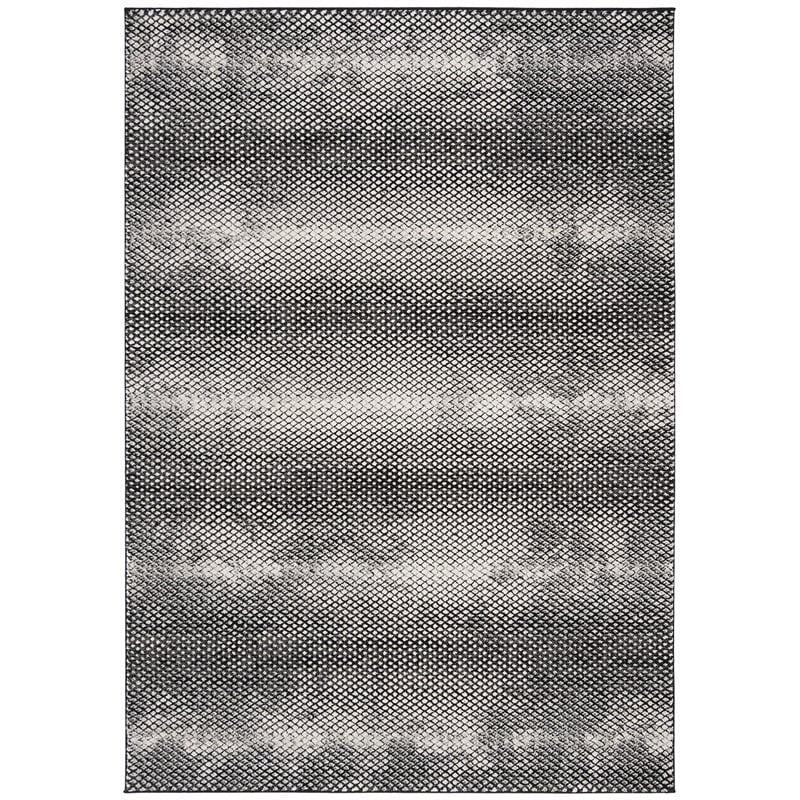 Safavieh Lurex 8' x 10' Rug in Black and Ivory