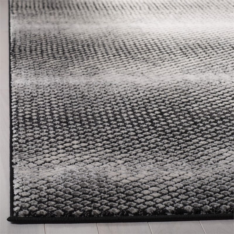 Safavieh Lurex 8' x 10' Rug in Black and Ivory
