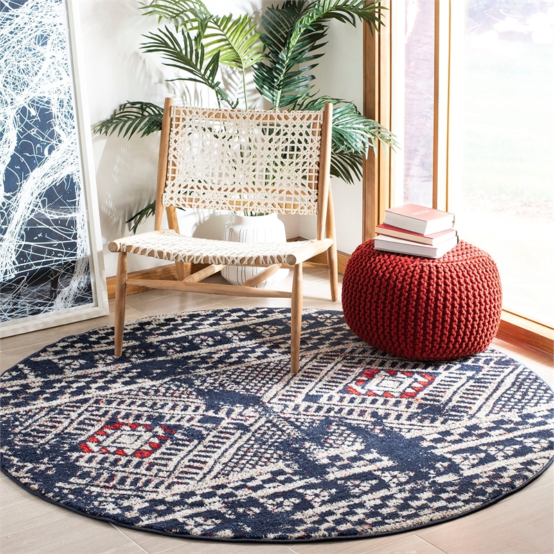 Safavieh Adirondack 3' x 5' Rug in Black and Light Gray