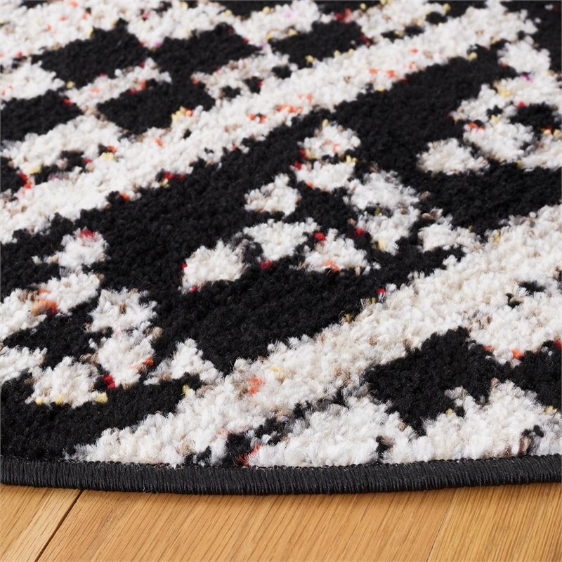 Safavieh Adirondack 8' x 10' Rug in Black and Light Gray