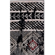 Safavieh Adirondack 8' x 10' Rug in Black and Light Gray