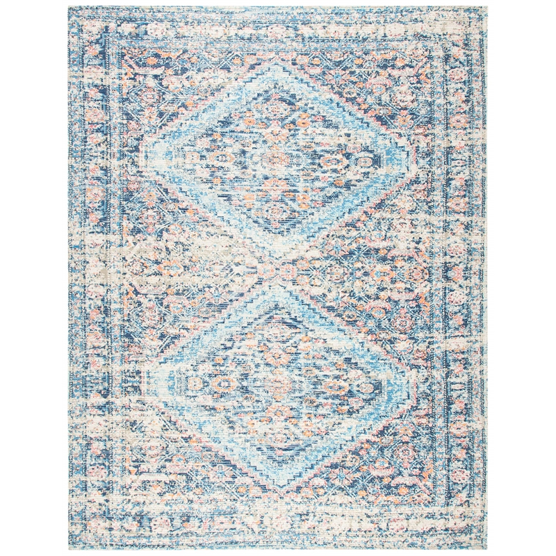 Safavieh Saffron 8' x 10' Hand Loomed Rug in Blue
