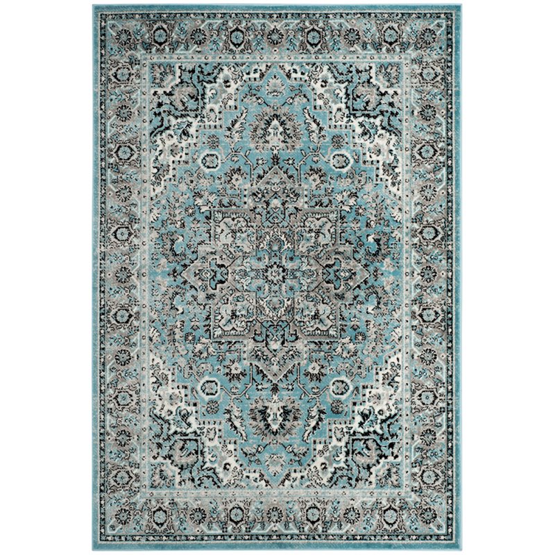 Safavieh Skyler 10' x 14' Rug in Blue and Black