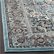 Safavieh Skyler 2' x 10' Runner Rug in Blue and Black