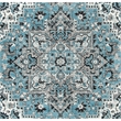 Safavieh Skyler 3' x 5' Rug in Blue and Black