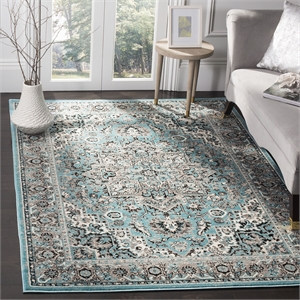 Safavieh Skyler 6' x 9' Rug in Blue and Black