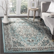 Safavieh Skyler 6' x 9' Rug in Blue and Black