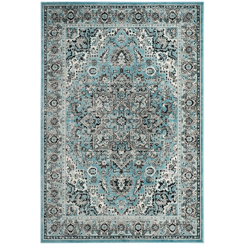 Safavieh Skyler 6' x 9' Rug in Blue and Black