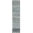 Safavieh Skyler 2' x 6' Runner Rug in Blue and Gray