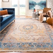 Safavieh Vintage 10' x 13' Rug in Blue and Orange
