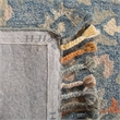 Safavieh Aspen 6' x 9' Hand Tufted Wool Rug in Blue and Rust