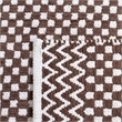 Safavieh Boston 6' Square Hand Tufted Rug in Brown