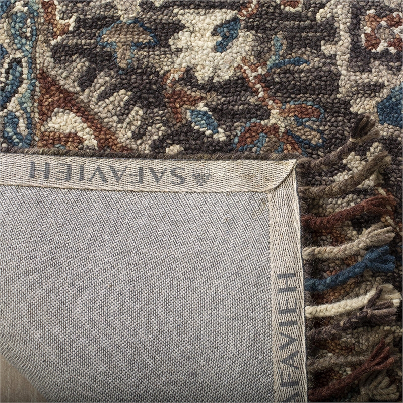 Safavieh Aspen 6' x 9' Hand Tufted Wool Rug in Charcoal