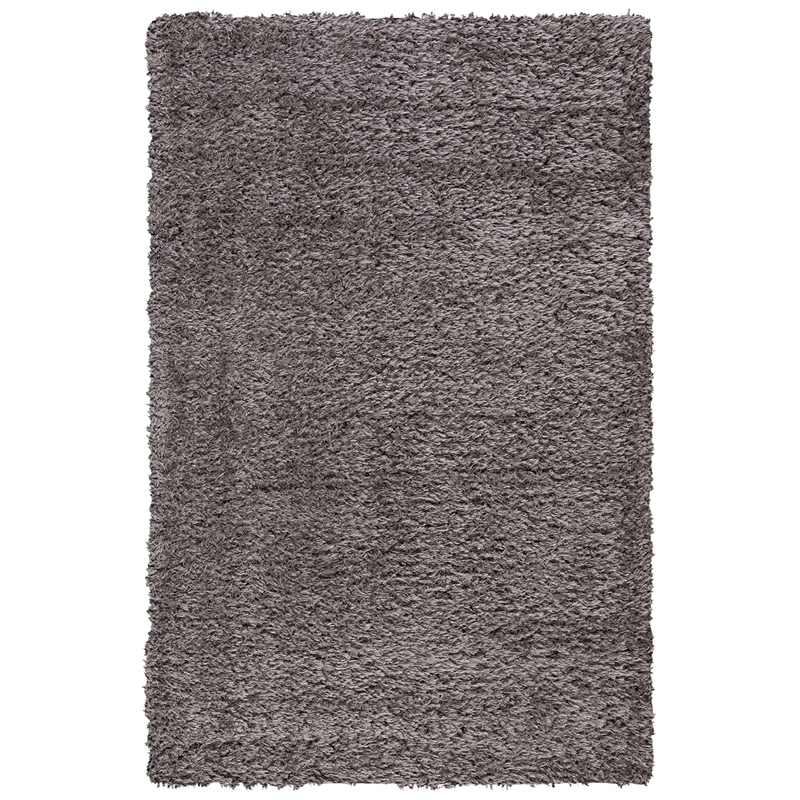 Safavieh Madrid 2' x 8' Shag Runner Rug in Charcoal