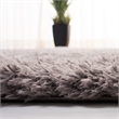 Safavieh Madrid 2' x 8' Shag Runner Rug in Charcoal