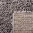 Safavieh Madrid 2' x 8' Shag Runner Rug in Charcoal