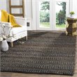 Safavieh Natural Fiber 10' x 14' Hand Woven Jute Rug in Charcoal