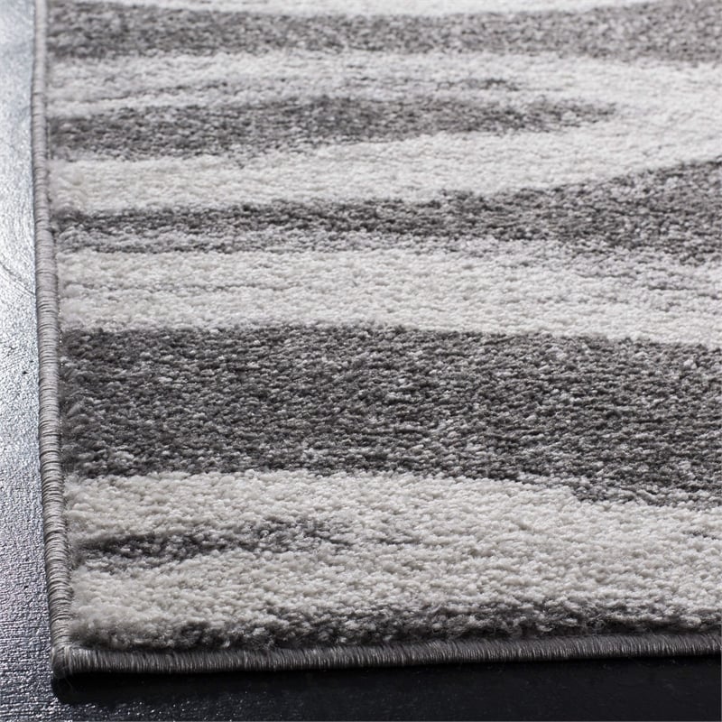 Safavieh Adirondack 10' x 14' Rug in Charcoal and Ivory