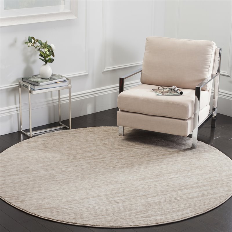 Safavieh Vision 9' Round Rug in Cream