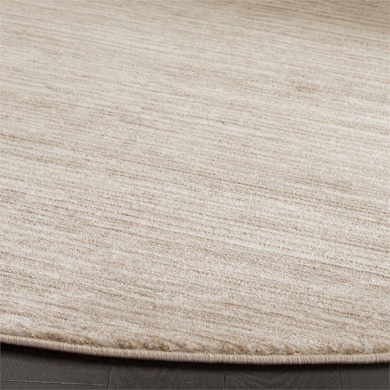 Safavieh Vision 9' Round Rug in Cream