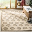 Safavieh Linden 8' x 10' Rug in Cream and Beige