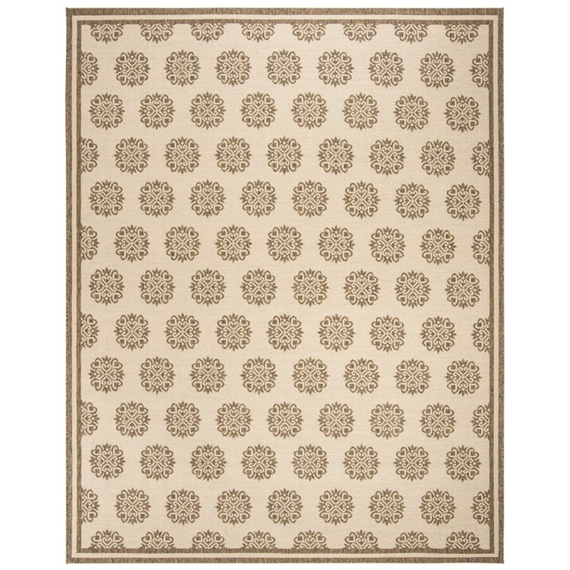 Safavieh Linden 8' x 10' Rug in Cream and Beige